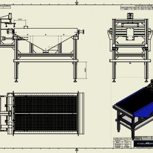 Mesa acumulación de piezas Mesa acumulación de piezas