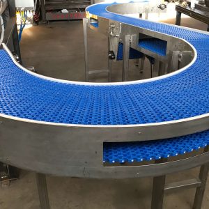 Línea transfer Indumat Sistema transportador Navarra