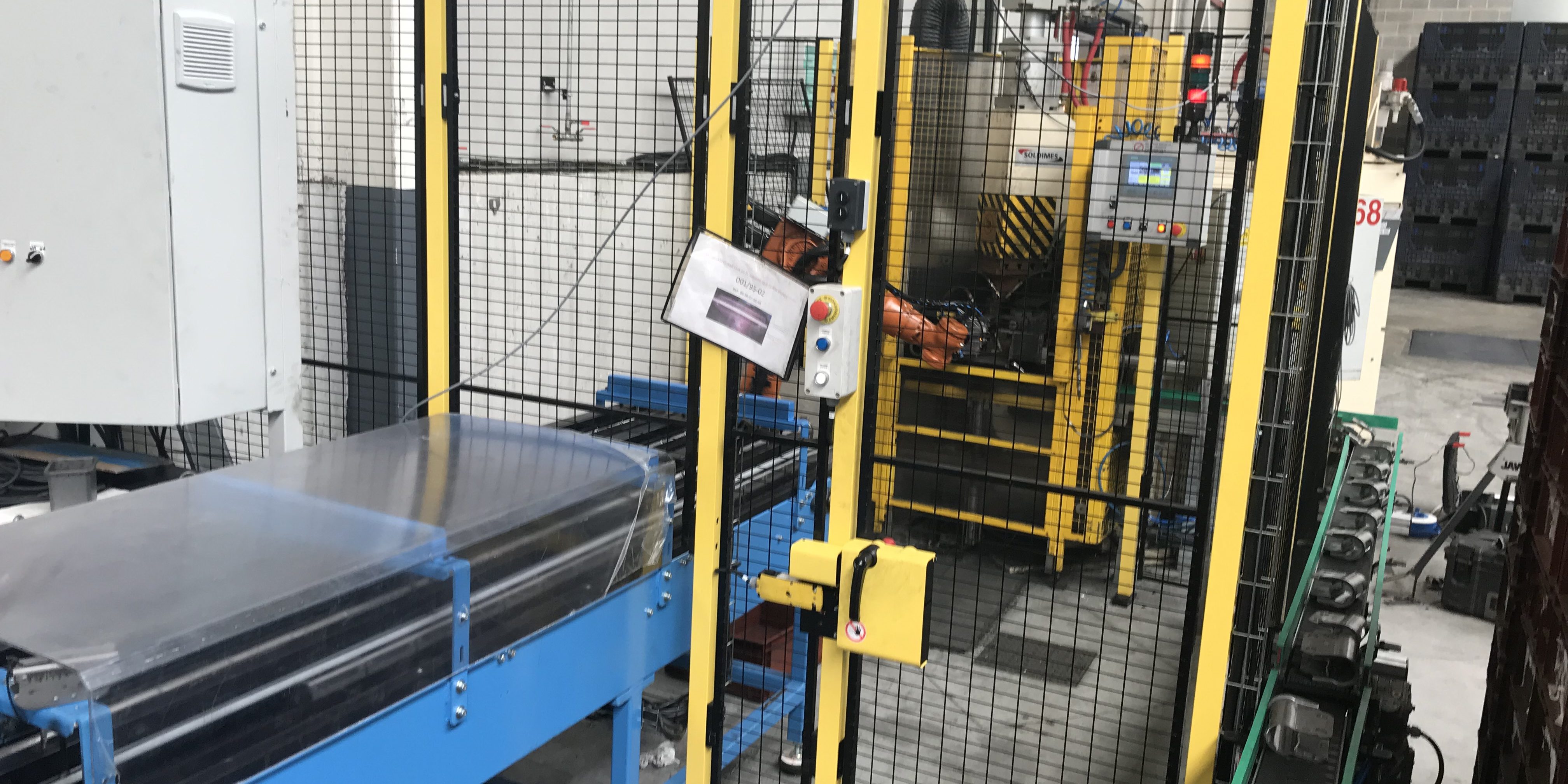 Proceso automático soldadura